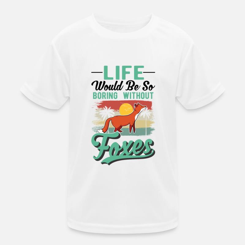 Rot Geschenk Rotfuchs Kinder Funktions-T-Shirt