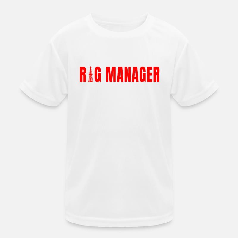 Rig Manager Kinder Funktions-T-Shirt