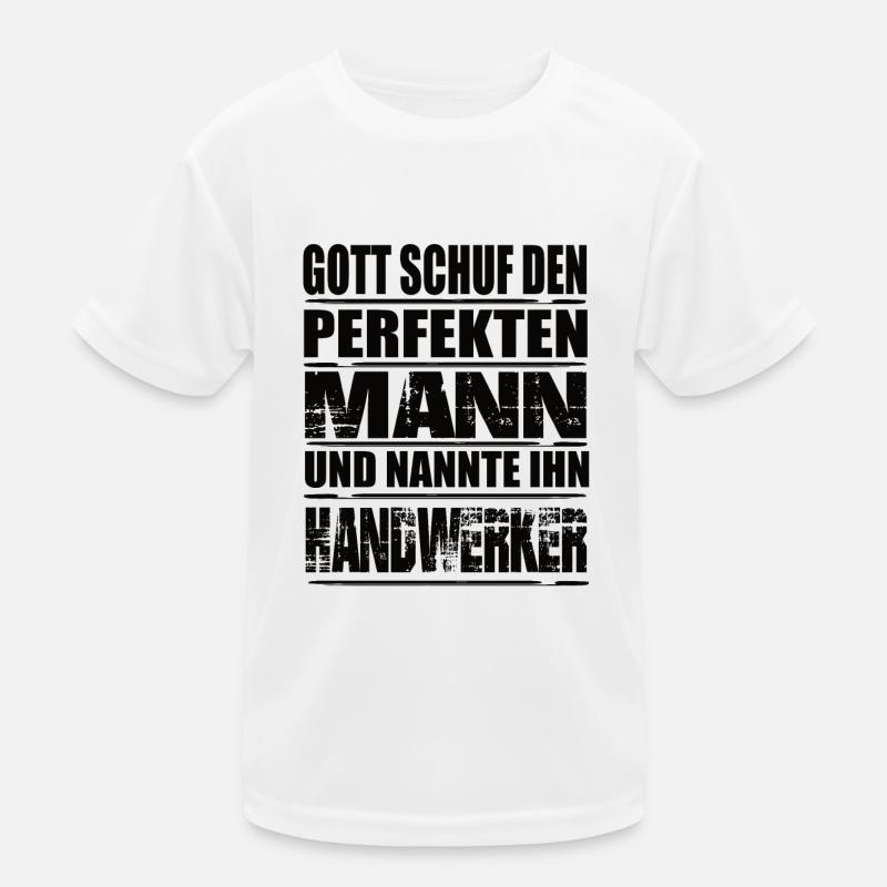 Handwerker Kinder Funktions-T-Shirt
