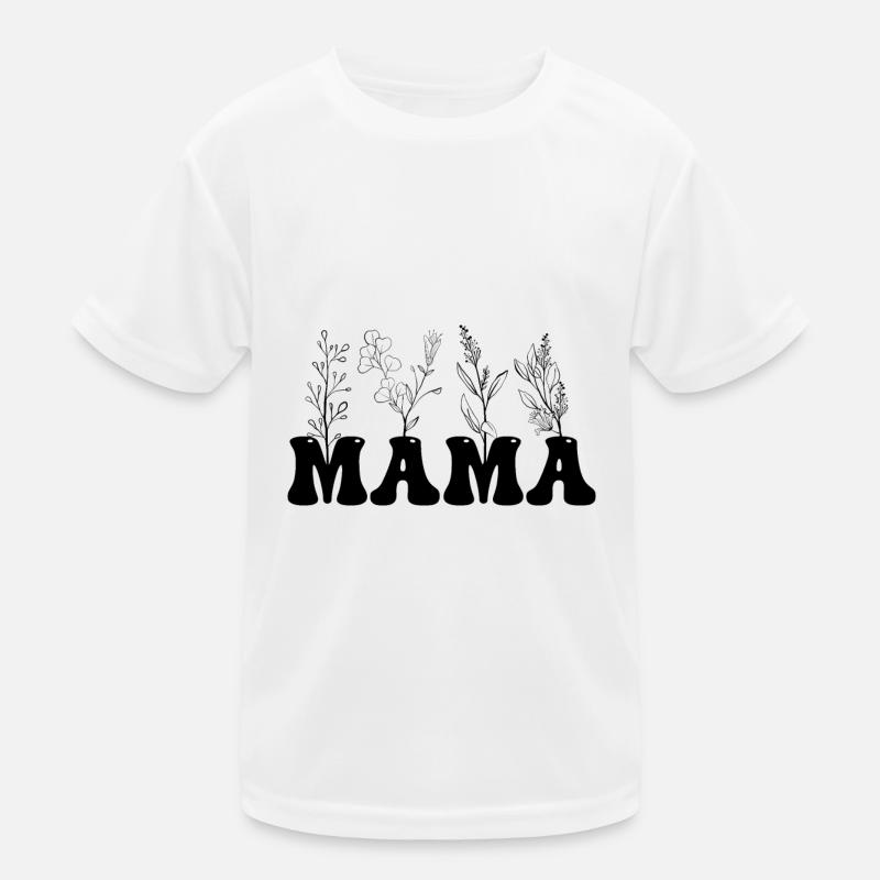Mère Nature, maman plantes T-shirt sport Enfant