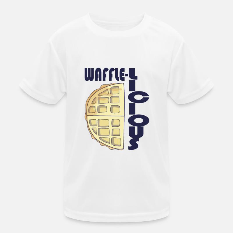 Sirop Waffle-Licious Ironic pour amateurs de T-shirt sport Enfant