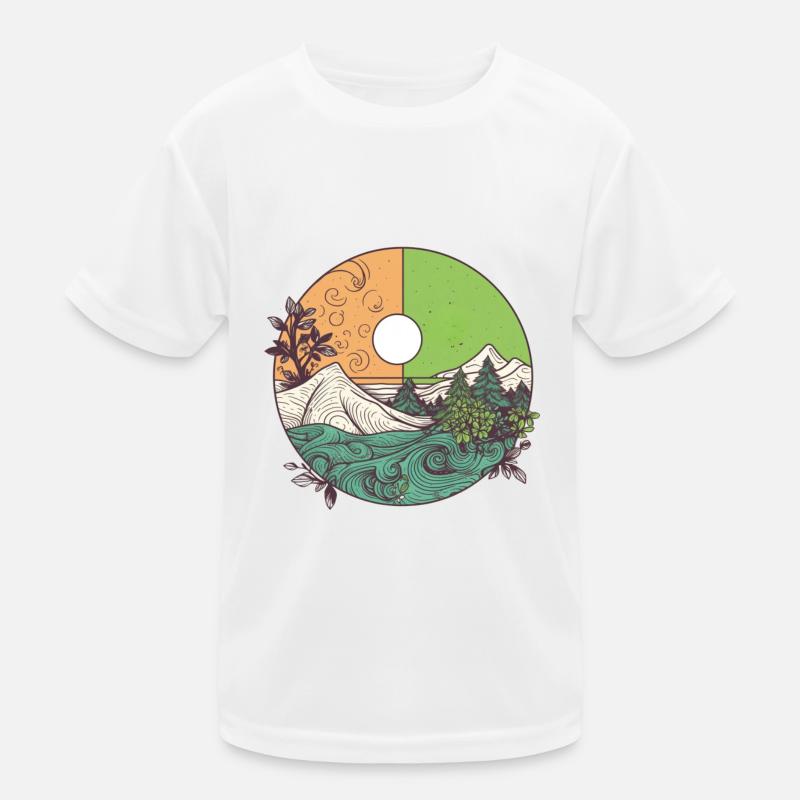 nature merveilleuse T-shirt sport Enfant