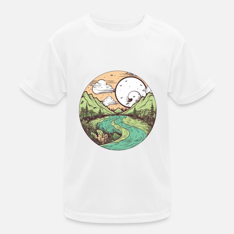 nature merveilleuse T-shirt sport Enfant