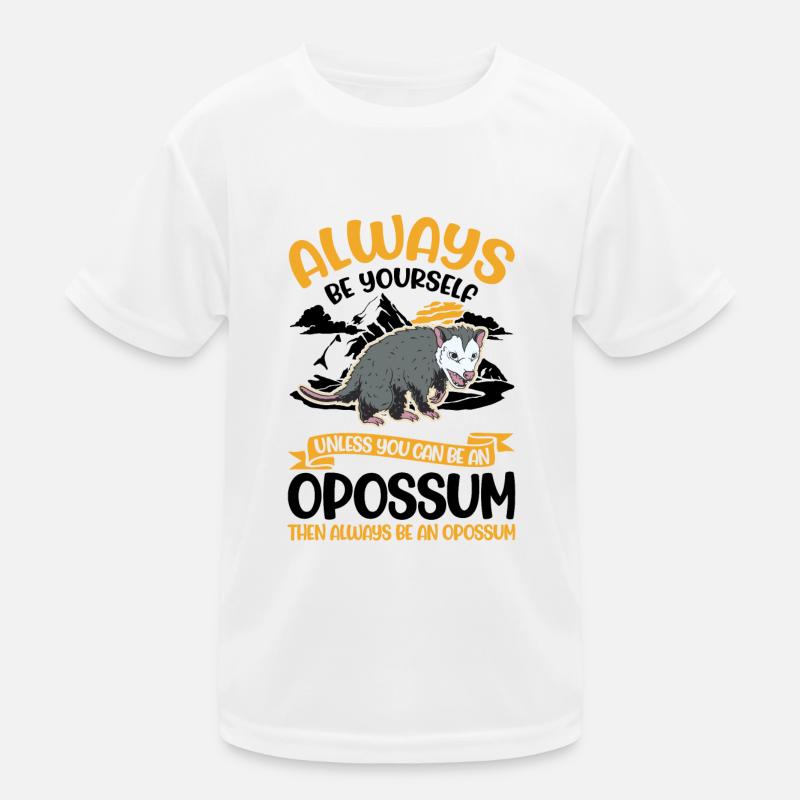 Opossum Geschenk Possum Beutelratte Kinder Funktions-T-Shirt