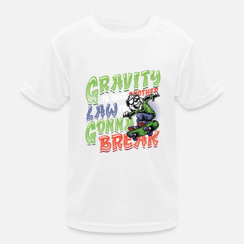 Skateboard Halfpipe, Tricks, Skateboarding Kinder Funktions-T-Shirt