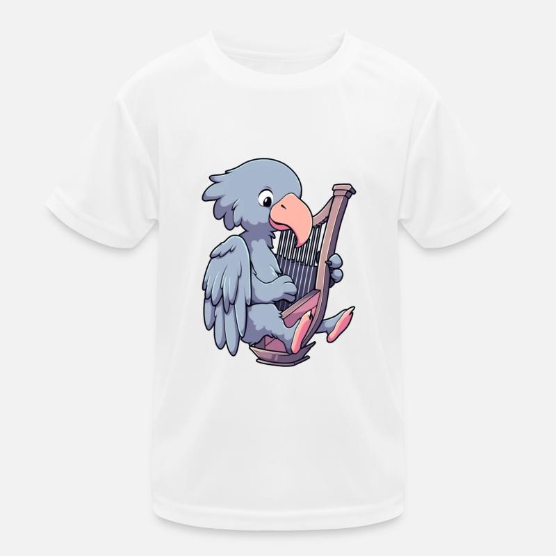Schuhschnabel joue de la harpe T-shirt sport Enfant