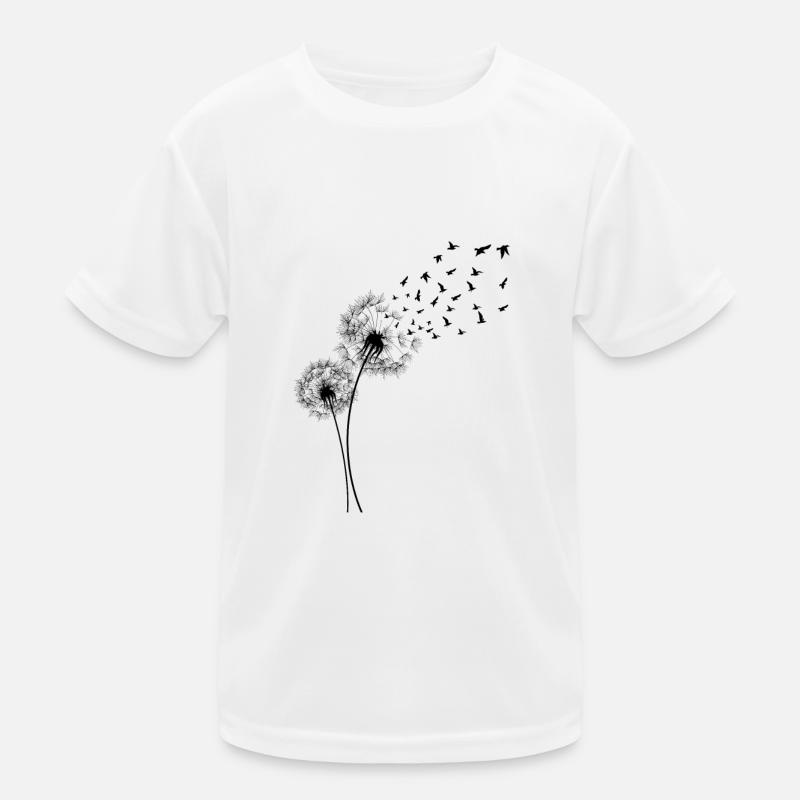 Pusteblume Kinder Funktions-T-Shirt