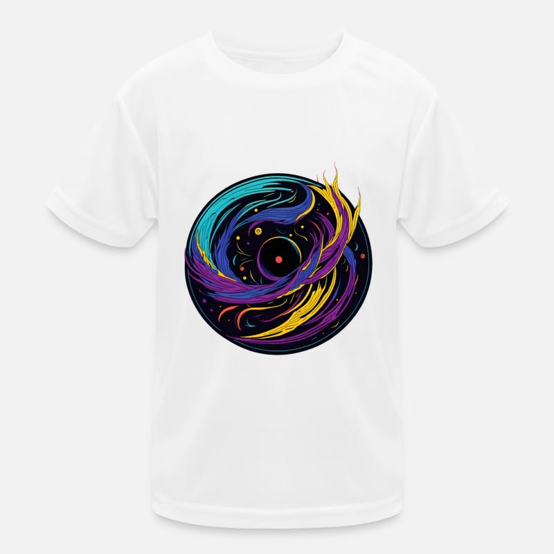 Disque vinyle Galactic T-shirt sport Enfant