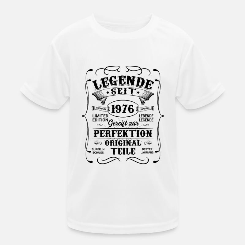 Legende seit 1976 Kinder Funktions-T-Shirt