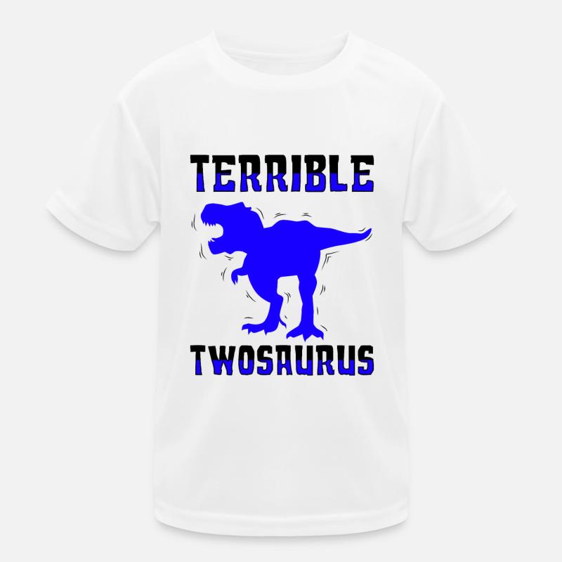 Terrifiant Twosaurus T-shirt sport Enfant