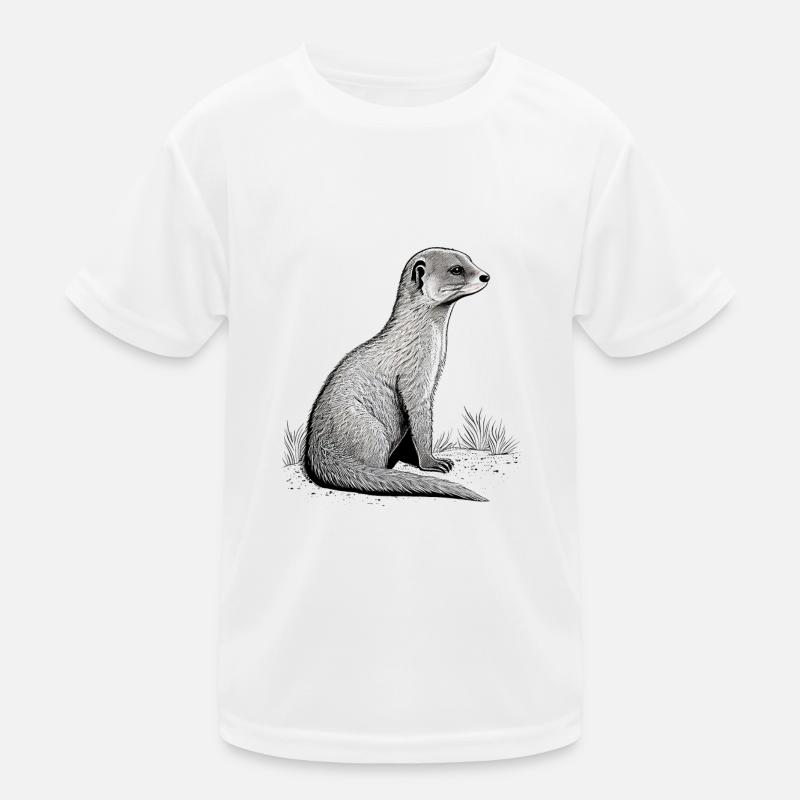 Mongoose Drawing Kids Functional T-Shirt