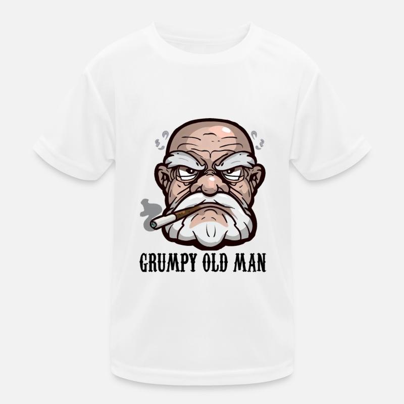 GRUMPY OLD MAN Kids Functional T-Shirt