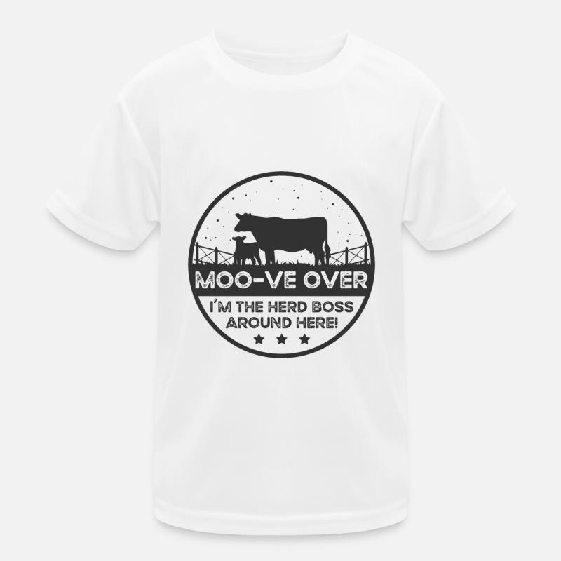 Moo -ve À propos de la vache - Dexter T-shirt sport Enfant