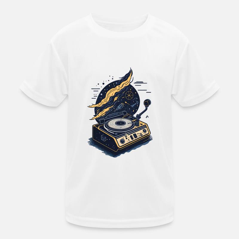 Tourne-disque vinyle Galactic T-shirt sport Enfant