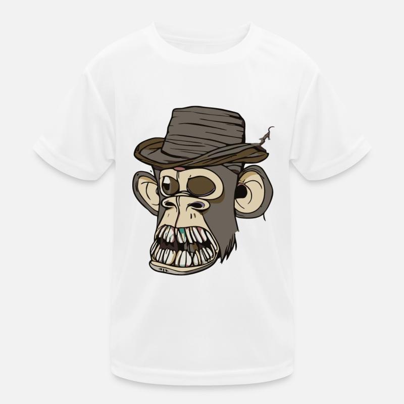 Affe Kinder Funktions-T-Shirt