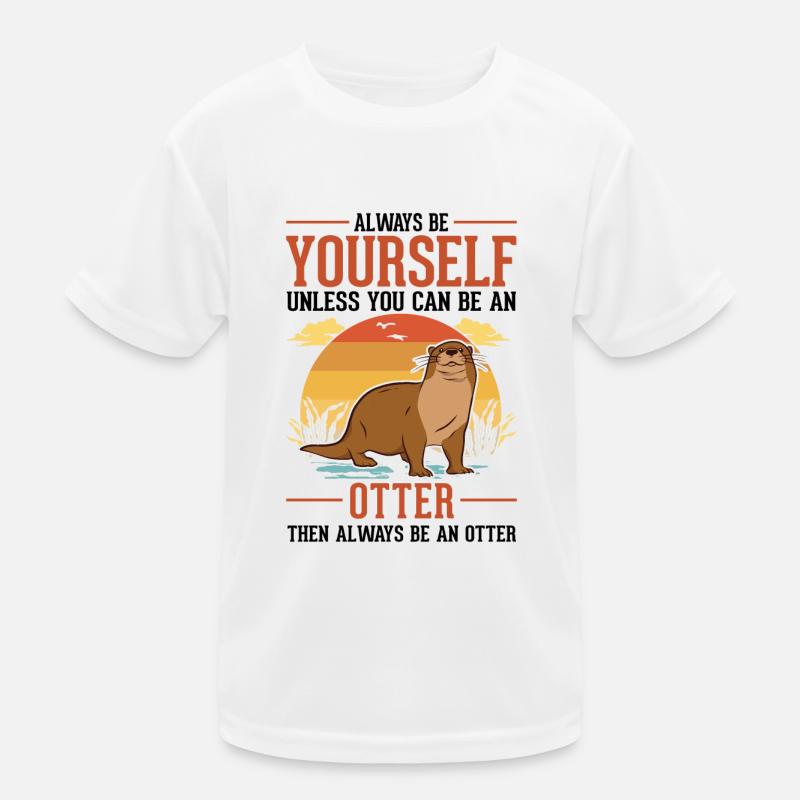Otter Gift Otter Sea Otter Kids Functional T-Shirt