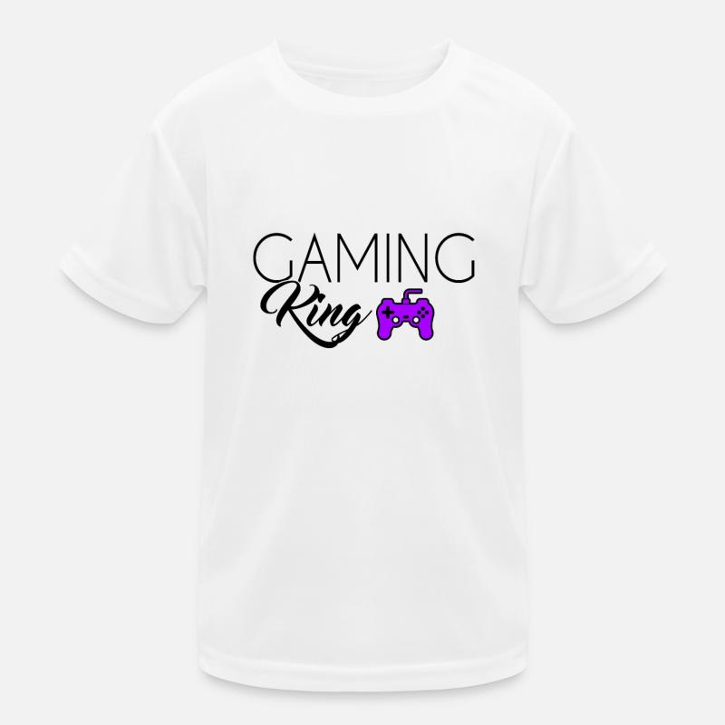 Gaming King Kinder Funktions-T-Shirt