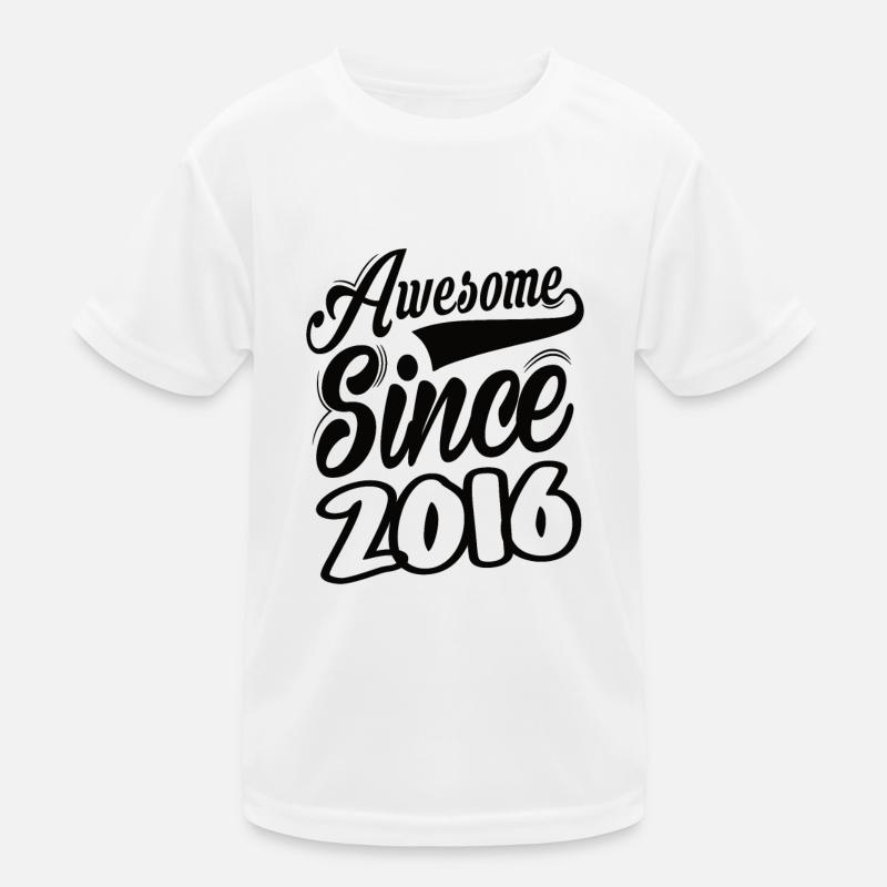 Awesome Since 2016 Kinder Funktions-T-Shirt
