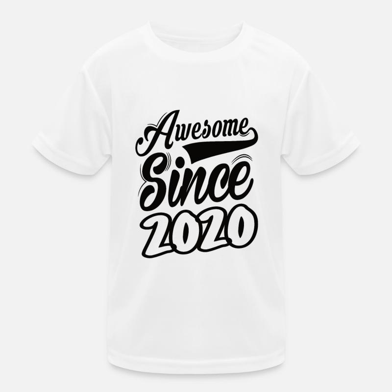 Awesome Since 2020 Kinder Funktions-T-Shirt