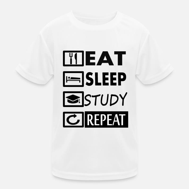 Study Study Student Szudentin Gift Idea Kids Functional T-Shirt