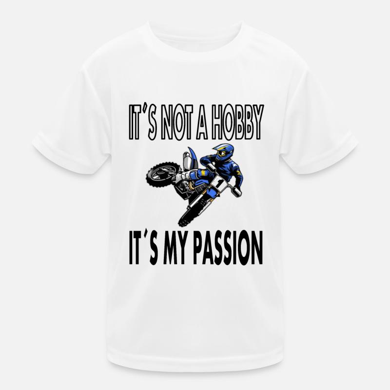 Motocross Ride Cascade Cascade Moto Cadeau T-shirt sport Enfant