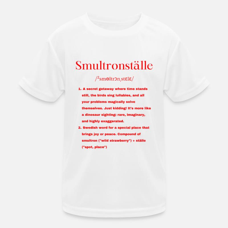 Définition suédoise T-shirt sport Enfant