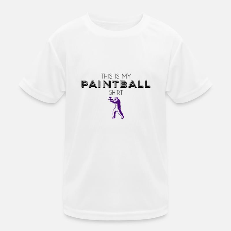paintball shirt Kids Functional T-Shirt