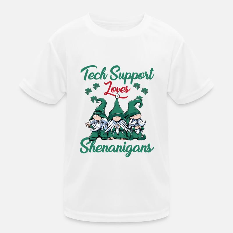 Le support technique adore les gimmicks St. T-shirt sport Enfant