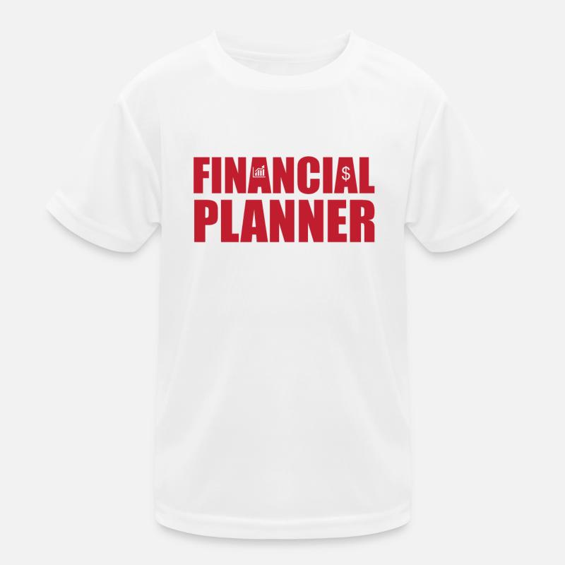 Planificateur financier T-shirt sport Enfant