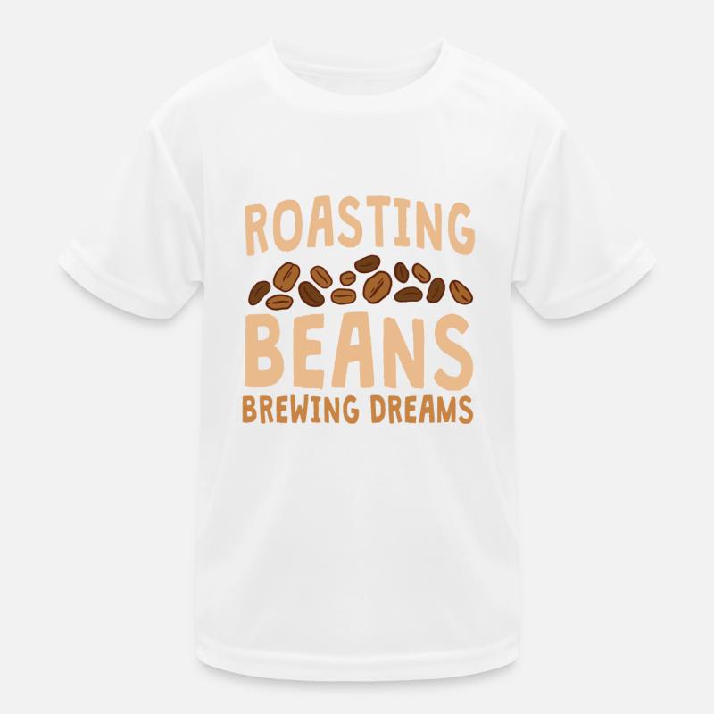 Funny home roaster coffee roasting Kids Functional T-Shirt