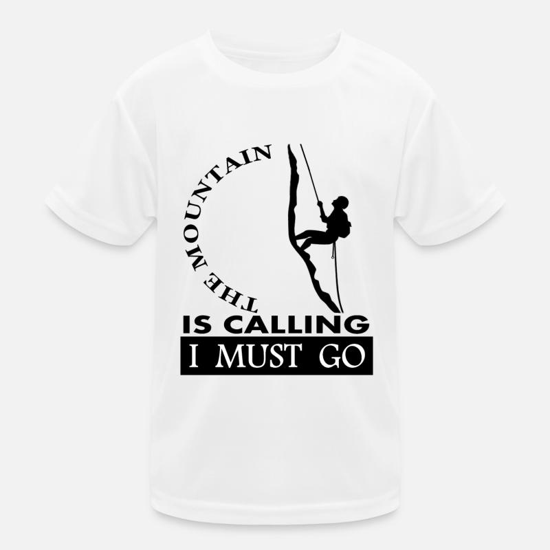 Mountaineer Mountain Dough Escalade Montagnes Idée cadeau T-shirt sport Enfant