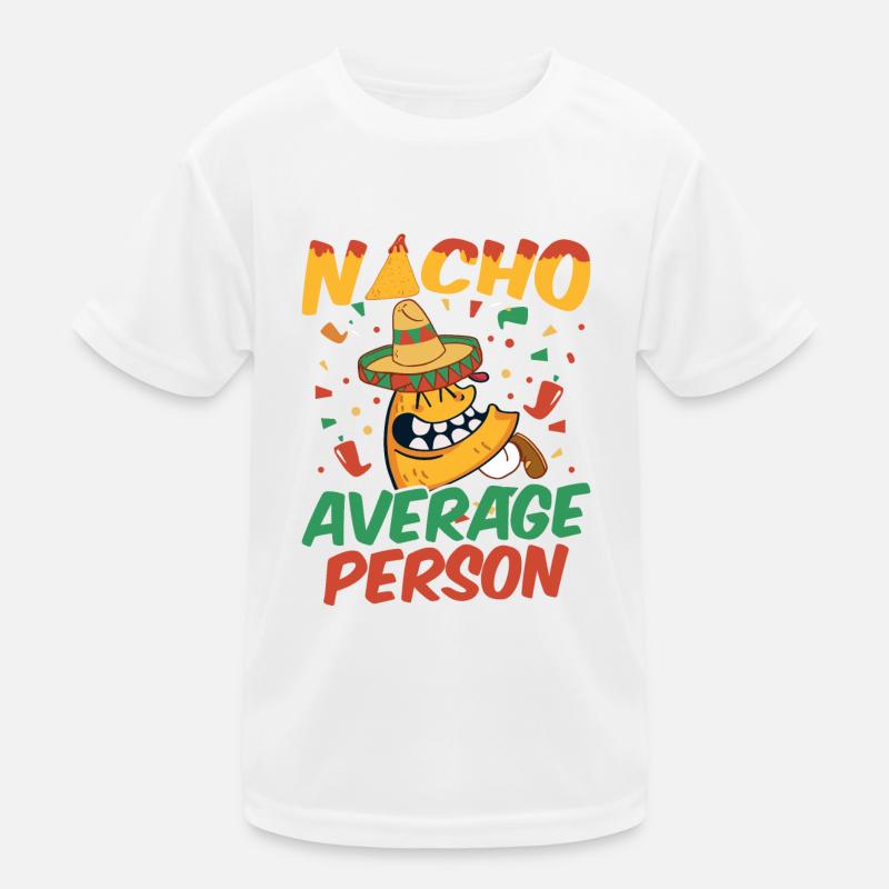 Nacho Salsa Dip Mexican Mexico Latino Kids Functional T-Shirt