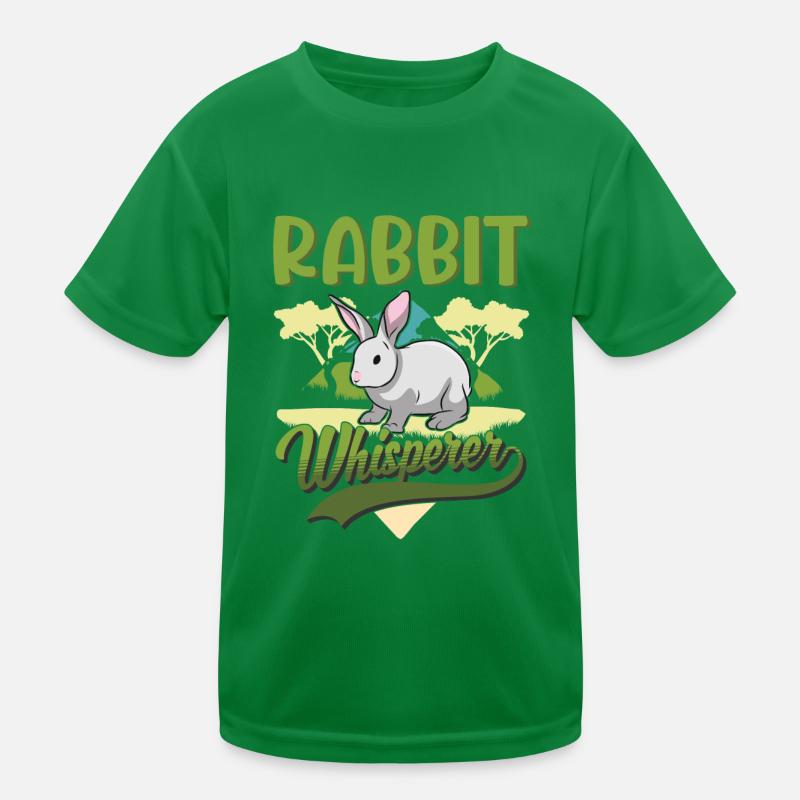 Kaninchen Flüsterer Hasen Flüsterer Kinder Funktions-T-Shirt