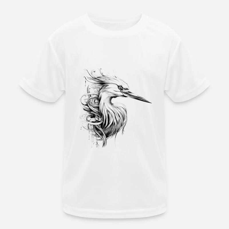 Héron T-shirt sport Enfant