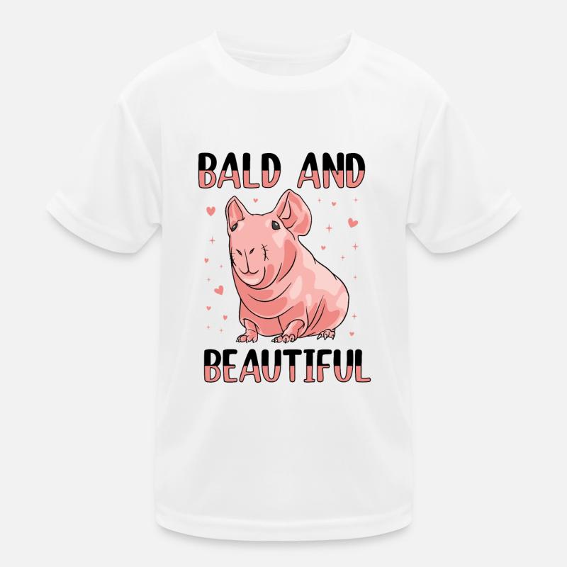 Cochon d’Inde glabre maigre cochon T-shirt sport Enfant