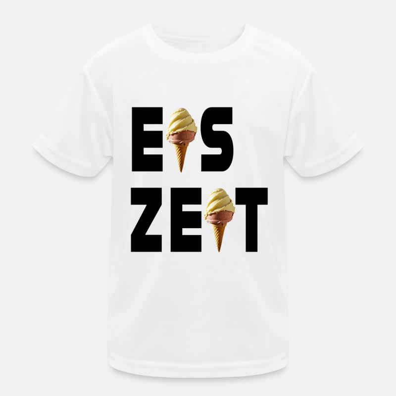 Eiszeit mit Eis Kinder Funktions-T-Shirt
