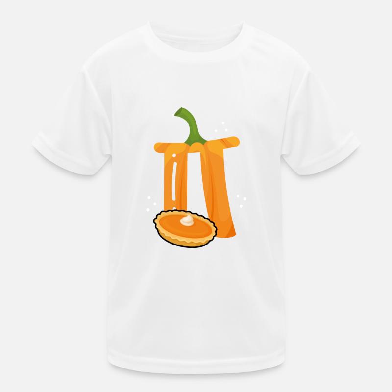 Pi comme un gâteau en blanc T-shirt sport Enfant
