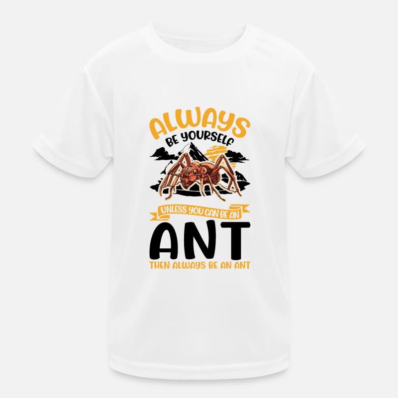 Ants Ant Farm Anthill Fire Ants Kids Functional T-Shirt