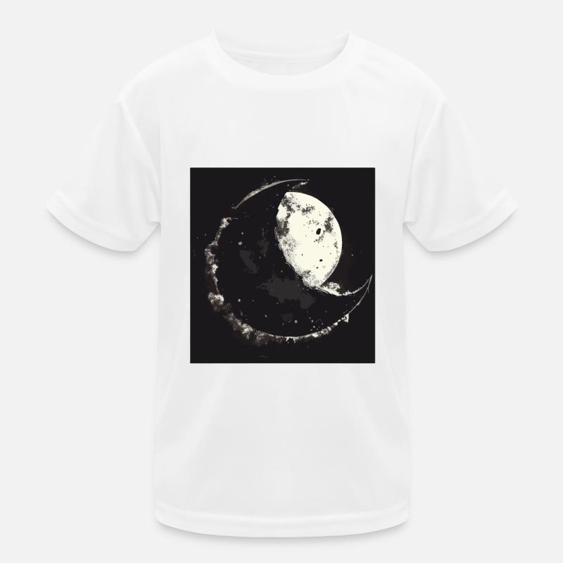 DER MOND Kinder Funktions-T-Shirt