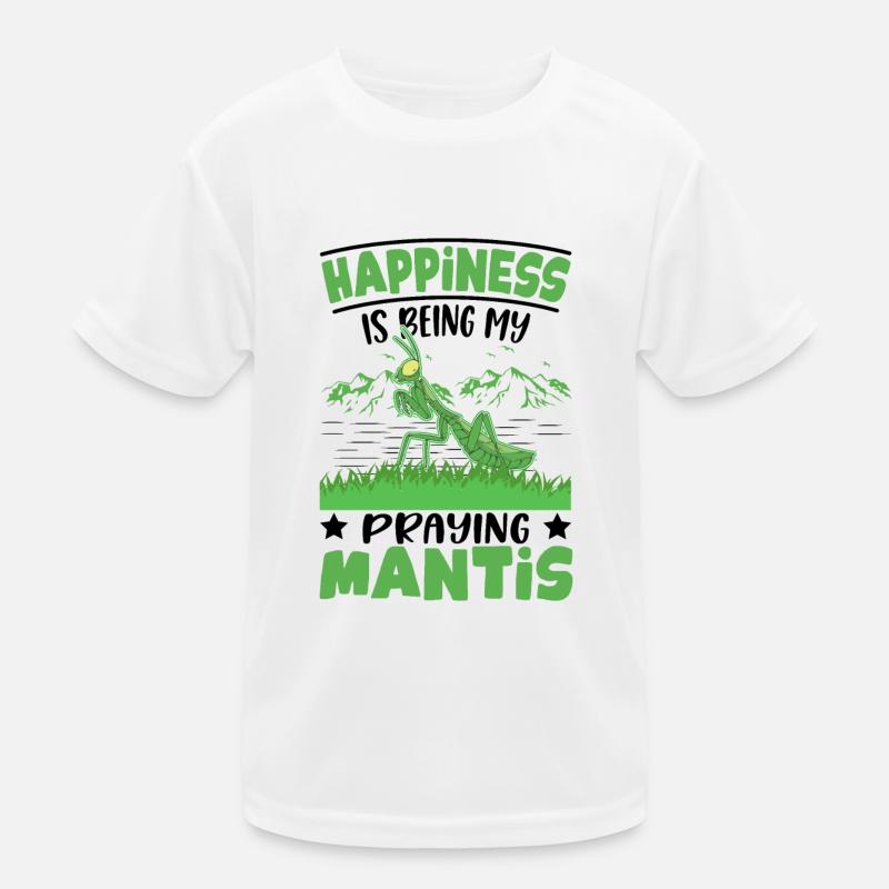 Goddess Happiness Mantis Kids Functional T-Shirt