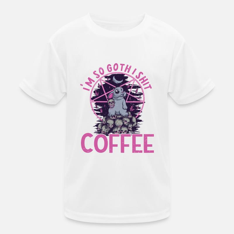 Satan Beelzebub Devil Gothic Pentagram Mystical Kids Functional T-Shirt