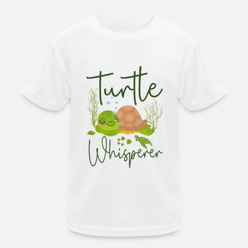 Sea Turtle Tortoise Turtle Kids Functional T-Shirt