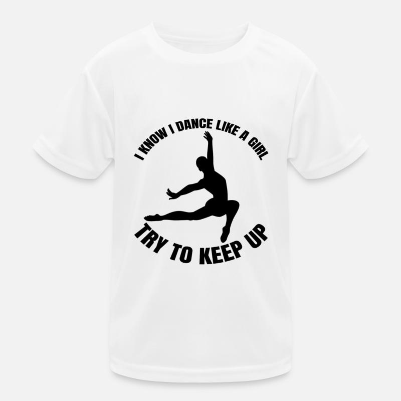 Ballerina Ballet Gift Dancer Dance Class Dance Kids Functional T-Shirt
