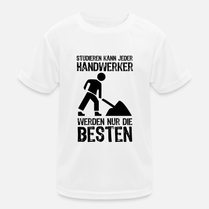 Handwerker Kinder Funktions-T-Shirt
