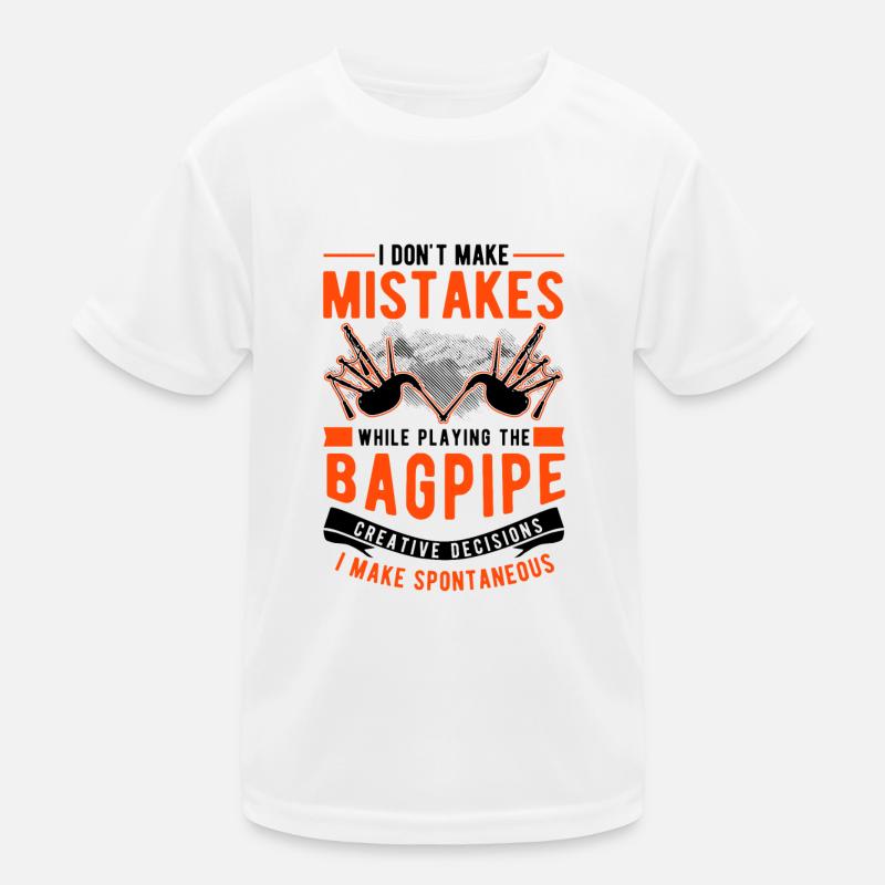 Bagpipes: Creative Choices Kids Functional T-Shirt