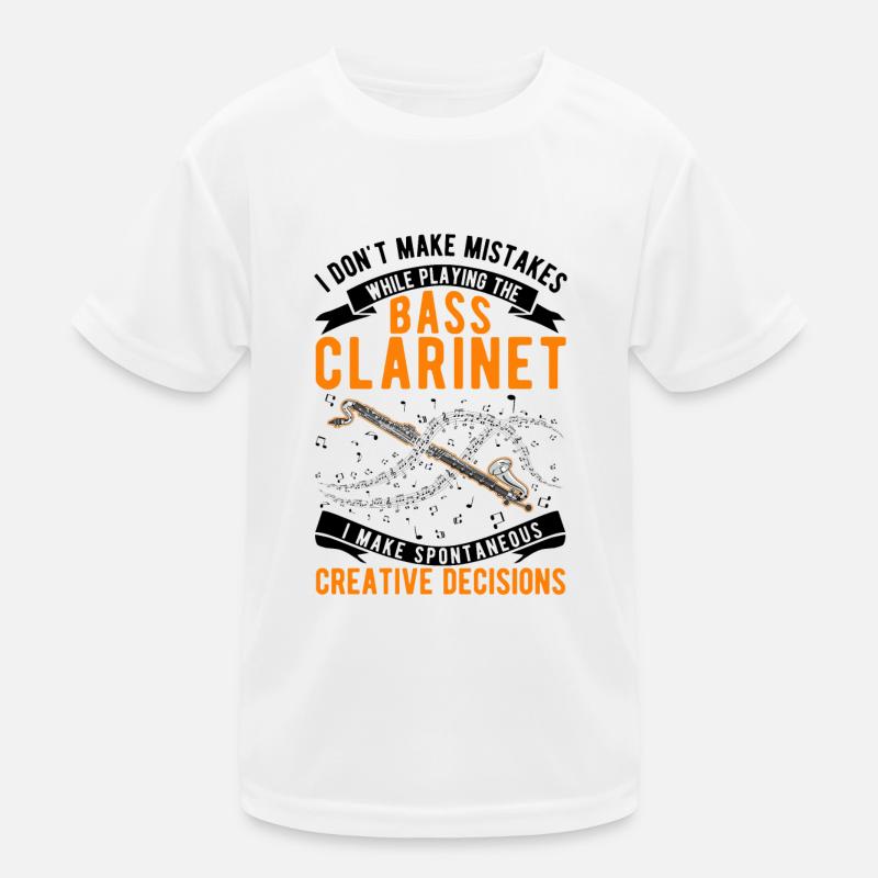 Clarinette basse Choix créatifs T-shirt sport Enfant