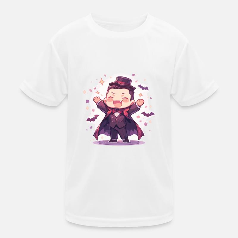 Vampir Kinder Funktions-T-Shirt