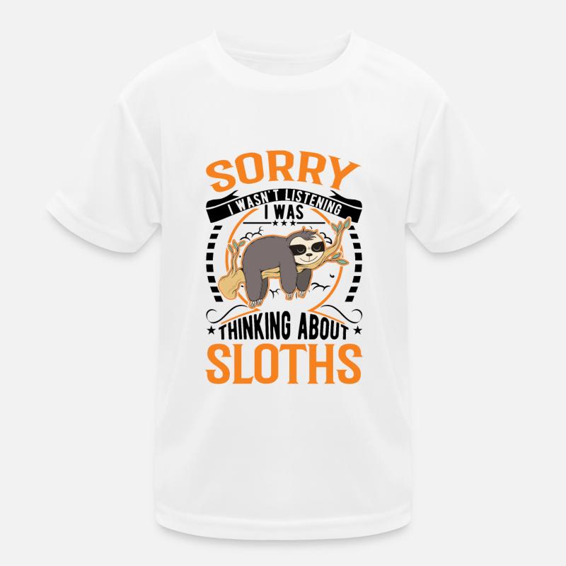 Sloth lover Kids Functional T-Shirt