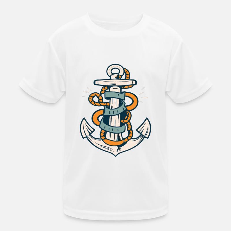 Anker Kinder Funktions-T-Shirt