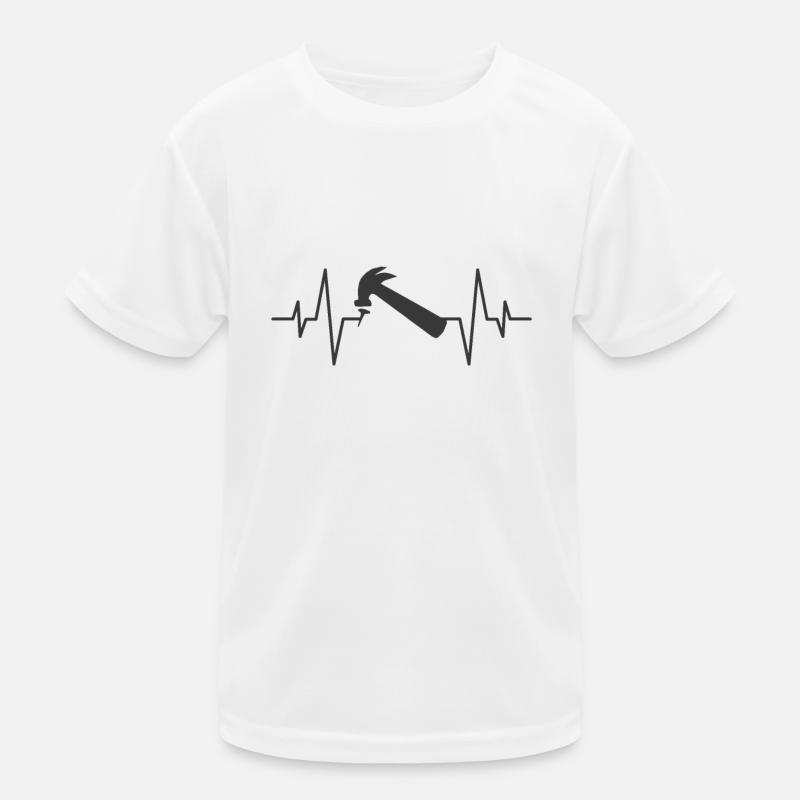 Tool heartbeat Kids Functional T-Shirt